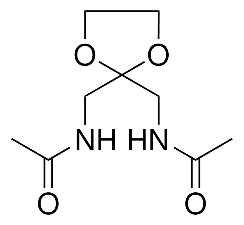 Sigma-Aldrich N-((2-((ACETYLAMINO)METHYL)-1,3-DIOXOLAN-2-YL)METHYL)ACETAMIDE,AldrichCPR