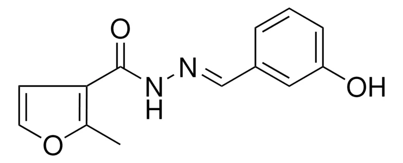 Sigma-Aldrich 2-METHYL-FURAN-3-CARBOXYLIC ACID (3-HYDROXY-BENZYLIDENE)-HYDRAZIDE,AldrichCPR