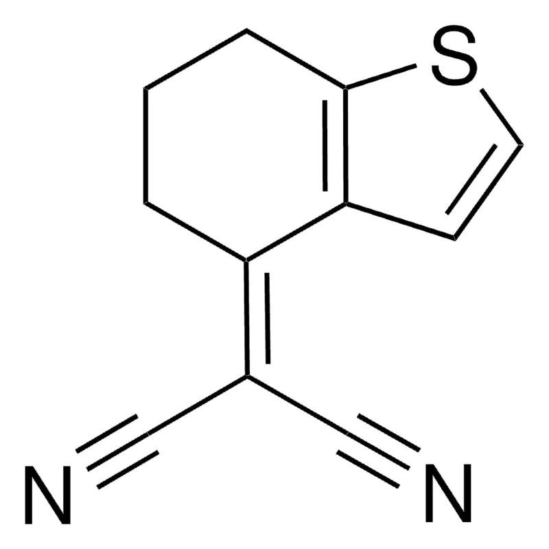 Sigma-Aldrich 4,5,6,7-TETRAHYDROBENZO(B)THIOPHENE-4-YLIDENEMALONONITRILE,AldrichCPR