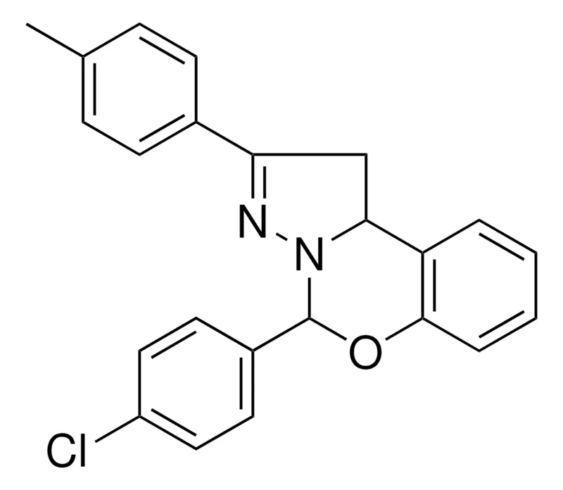 Sigma-Aldrich 4-(4-CL-PHENYL)-2-P-TOLYL-1,9B-DIHYDRO-5-OXA-3,3A-DIAZA-CYCLOPENTA(A)NAPHTHALENE,AldrichCPR