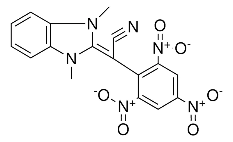 Sigma-Aldrich (1,3-DIMETHYL-1,3-2H-BENZOIMIDAZOL-2-YLIDENE)-(2,4,6-TRINITRO-PH)-ACETONITRILE,AldrichCPR
