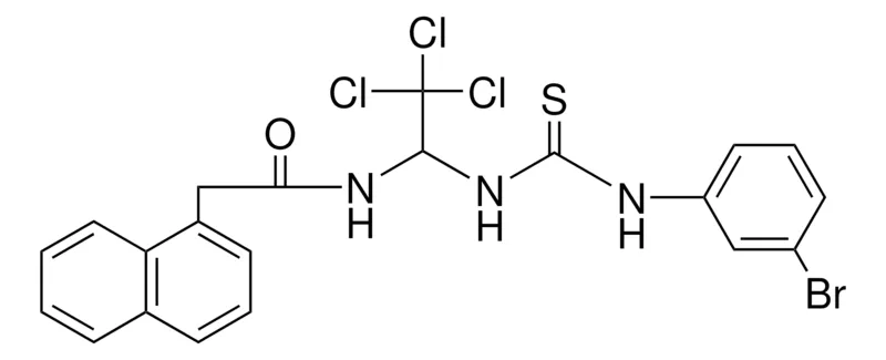 Sigma-Aldrich N-(1-(3-(3-BR-PH)-THIOUREIDO)-2,2,2-TRICHLORO-ETHYL)-2-NAPHTHALEN-1-YL-ACETAMIDE,AldrichCPR