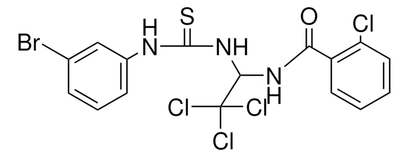 Sigma-Aldrich N-(1-(3-(3-BROMO-PHENYL)-THIOUREIDO)-2,2,2-TRICHLORO-ETHYL)-2-CHLORO-BENZAMIDE,AldrichCPR