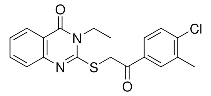 Sigma-Aldrich 2-((2-(4-CHLORO-3-METHYLPHENYL)-2-OXOETHYL)THIO)-3-ETHYL-4(3H)-QUINAZOLINONE，AldrichCPR