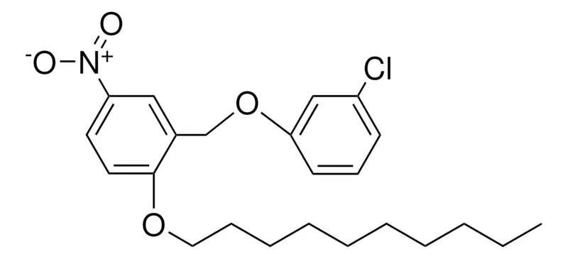 Sigma-Aldrich 3-CHLOROPHENYL 2-DECYLOXY-5-NITROBENZYL ETHER,AldrichCPR