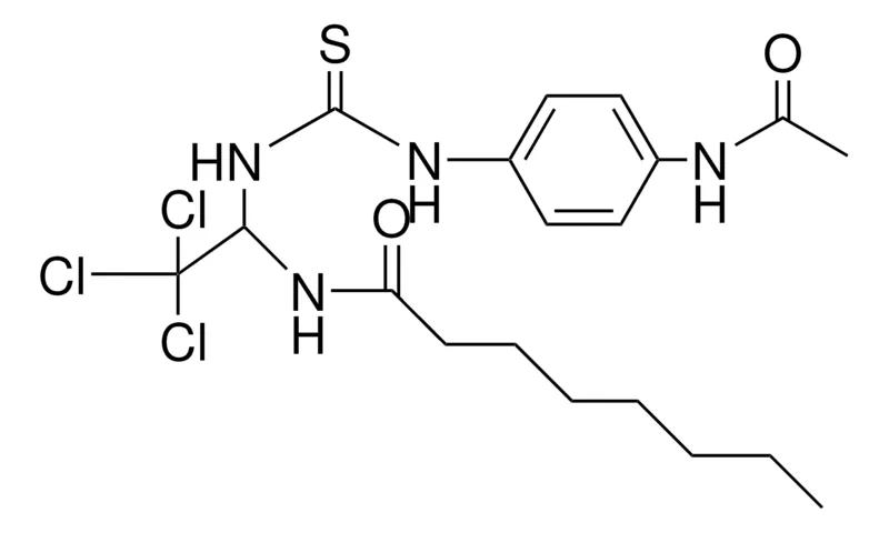 Sigma-Aldrich OCTANOIC ACID (1-(3-(4-ACETYLAMINO-PH)-THIOUREIDO)-2,2,2-TRICHLORO-ETHYL)-AMIDE,AldrichCPR
