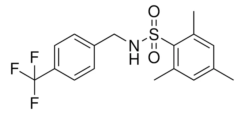 Sigma-Aldrich 2,4,6-TRIMETHYL-N-(4-TRIFLUOROMETHYL-BENZYL)-BENZENESULFONAMIDE,AldrichCPR