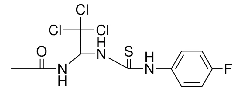 Sigma-Aldrich N-(2,2,2-TRICHLORO-1-(3-(4-FLUORO-PHENYL)-THIOUREIDO)-ETHYL)-ACETAMIDE,AldrichCPR