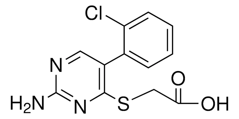 Sigma-Aldrich (2-AMINO-5-(2-CHLORO-PHENYL)-PYRIMIDIN-4-YLSULFANYL)-ACETIC ACID,AldrichCPR