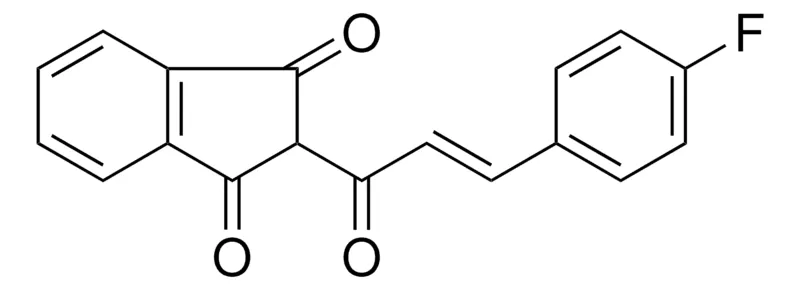 Sigma-Aldrich 2-(3-(4-FLUORO-PHENYL)-ACRYLOYL)-INDAN-1,3-DIONE,AldrichCPR