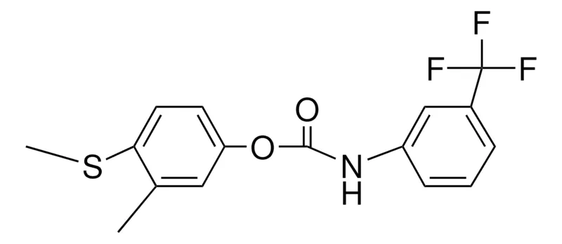 Sigma-Aldrich 3-METHYL-4-(METHYLTHIO)PHENYL N-(3-(TRIFLUOROMETHYL)PHENYL)CARBAMATE,AldrichCPR