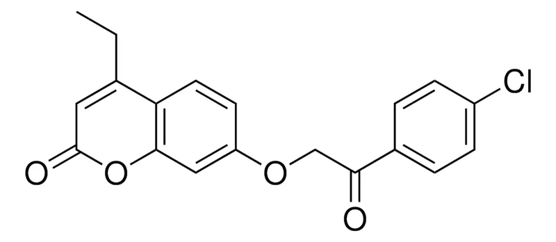 Sigma-Aldrich 7-(2-(4-CHLORO-PHENYL)-2-OXO-ETHOXY)-4-ETHYL-CHROMEN-2-ONE,AldrichCPR