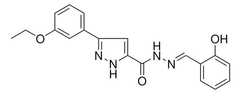 Sigma-Aldrich 3-(3-ETHOXYPHENYL)-N'-(2-HYDROXYBENZYLIDENE)-1H-PYRAZOLE-5-CARBOHYDRAZIDE,AldrichCPR