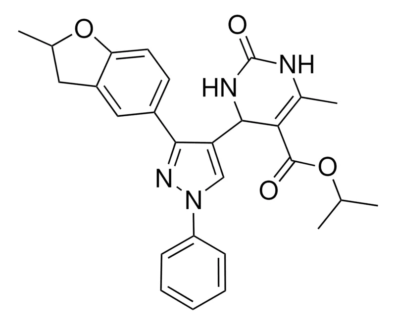 Sigma-Aldrich ISOPROPYL 6-METHYL-4-[3-(2-METHYL-2,3-DIHYDRO-1-BENZOFURAN-5-YL)-1-PHENYL-1H-PYRAZOL-4-YL]-2-OXO-1,2,3,4-TETRAHYDRO-5-PYRIMIDINECARBOXYLATE，AldrichCPR