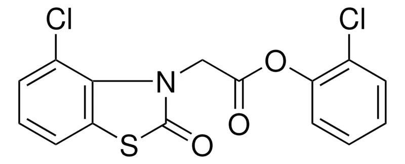 Sigma-Aldrich (4-CHLORO-2-OXO-BENZOTHIAZOL-3-YL)-ACETIC ACID 2-CHLORO-PHENYL ESTER,AldrichCPR
