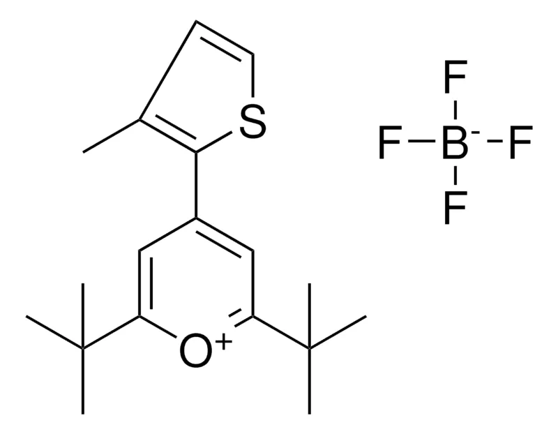 Sigma-Aldrich 2,6-DI-TERT-BUTYL-4-(3-METHYL-THIOPHEN-2-YL)-PYRANYLIUM, TETRAFLUORO BORATE，AldrichCPR