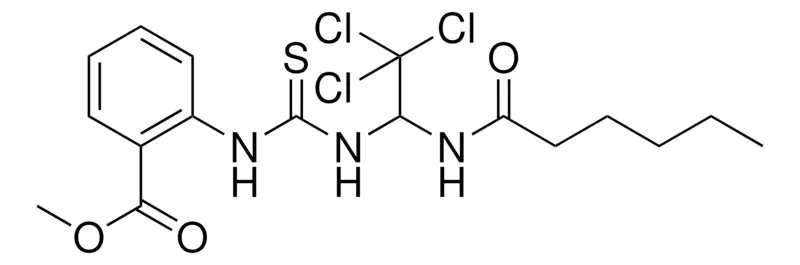 Sigma-Aldrich 2-(3-(2,2,2-TRICHLORO-1-HEXANOYLAMINO-ET)-THIOUREIDO)-BENZOIC ACID METHYL ESTER,AldrichCPR