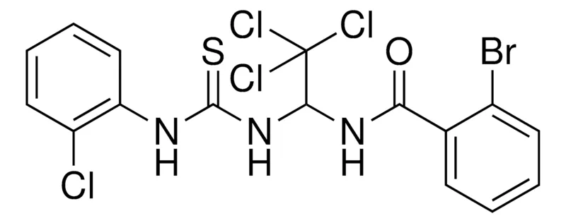 Sigma-Aldrich 2-BROMO-N-(2,2,2-TRICHLORO-1-(3-(2-CHLORO-PHENYL)-THIOUREIDO)-ETHYL)-BENZAMIDE,AldrichCPR
