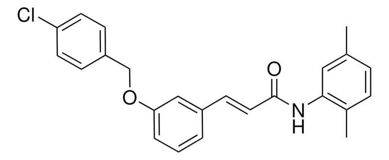 Sigma-Aldrich 3-(3-((4-CHLOROBENZYL)OXY)PHENYL)-N-(2,5-DIMETHYLPHENYL)-2-PROPENAMIDE,AldrichCPR