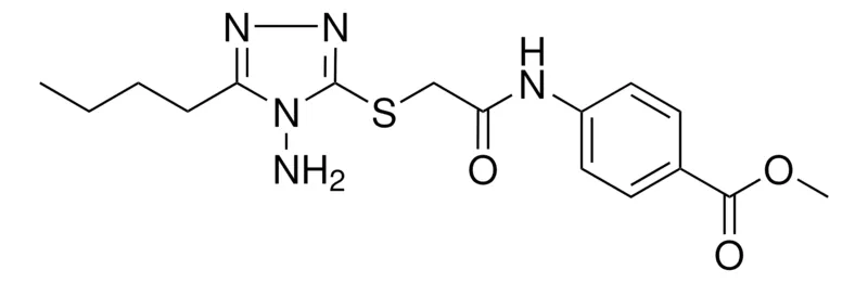 Sigma-Aldrich METHYL 4-((((4-AMINO-5-BUTYL-4H-1,2,4-TRIAZOL-3-YL)THIO)ACETYL)AMINO)BENZOATE，AldrichCPR