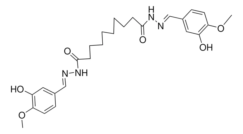 Sigma-Aldrich SEBACIC ACID BIS(3-HYDROXY-4-METHOXYBENZYLIDENEHYDRAZIDE),AldrichCPR