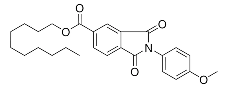 Sigma-Aldrich 2-(4-MEO-PH)-1,3-DIOXO-2,3-DIHYDRO-1H-ISOINDOLE-5-CARBOXYLIC ACID DECYL ESTER,AldrichCPR