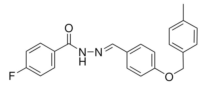 Sigma-Aldrich 4-FLUORO-N'-(4-((4-METHYLBENZYL)OXY)BENZYLIDENE)BENZOHYDRAZIDE,AldrichCPR