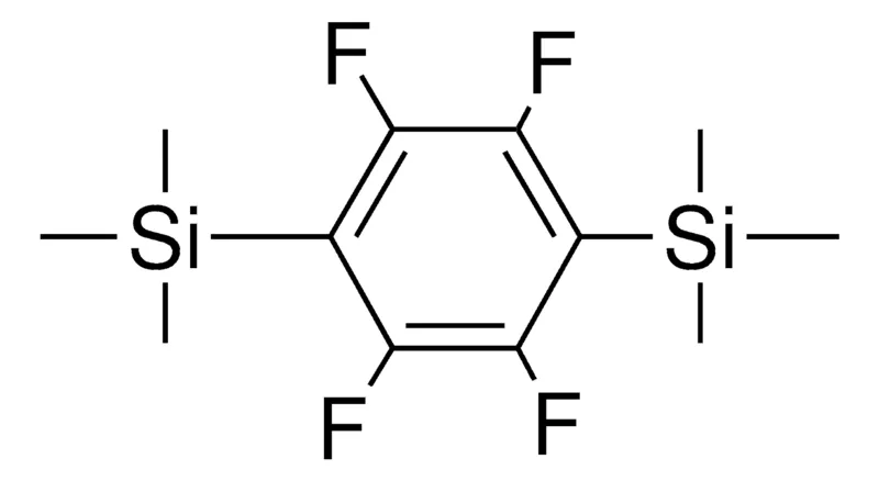Sigma-Aldrich 1,4-BIS(TRIMETHYLSILYL)-2,3,5,6-TETRAFLUOROBENZENE,AldrichCPR