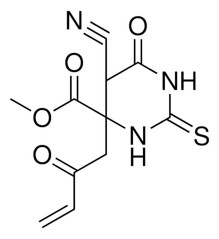 Sigma-Aldrich ME 5-CYANO-6-OXO-4-(2-OXO-3-BUTENYL)-2-THIOXOHEXAHYDRO-4-PYRIMIDINECARBOXYLATE,AldrichCPR