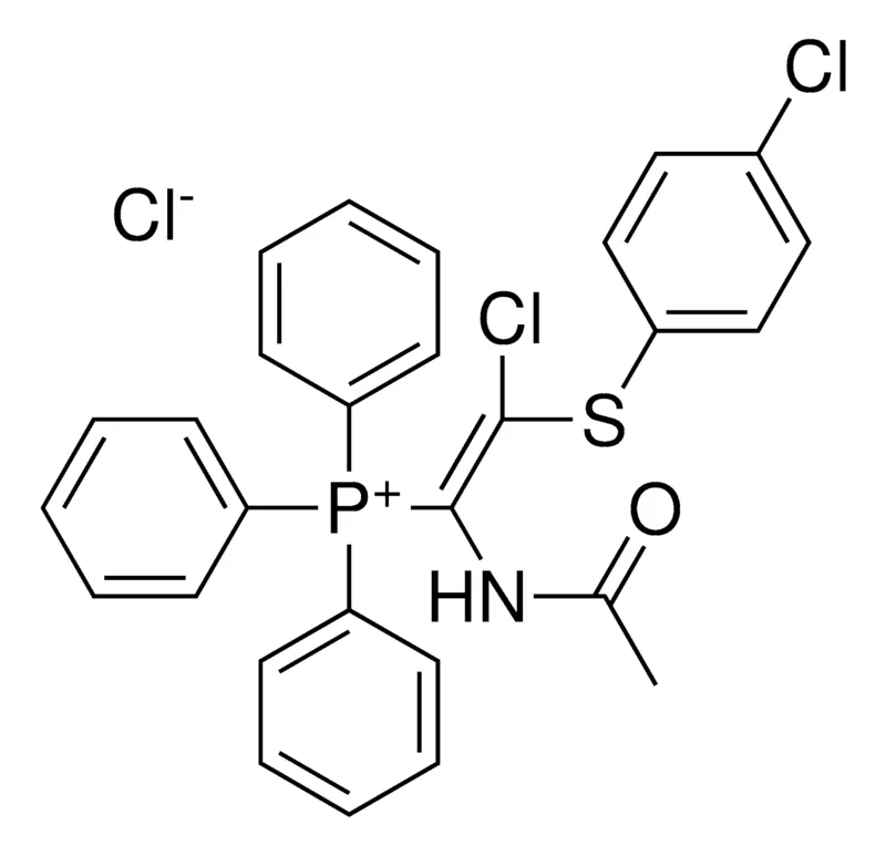 Sigma-Aldrich (1-ACETYLAMINO-2-CL-2-(4-CL-PHENYLSULFANYL)-VINYL)-TRI-PH-PHOSPHONIUM, CHLORIDE,AldrichCPR