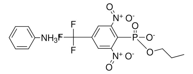 Sigma-Aldrich BENZENAMINIUM PROPYL 2,6-DINITRO-4-(TRIFLUOROMETHYL)PHENYLPHOSPHONATE,AldrichCPR
