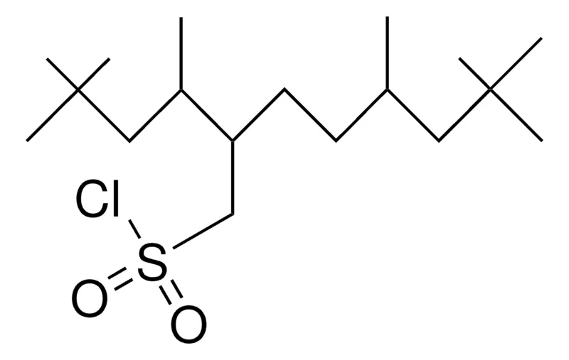 Sigma-Aldrich 5,7,7-TRIMETHYL-2-(1,3,3-TRIMETHYLBUTYL)-1-OCTANESULFONYL CHLORIDE,AldrichCPR