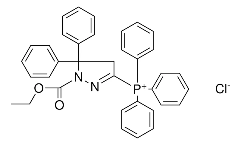 Sigma-Aldrich 1-ETHOXYCARBONYL-5,5-DIPHENYL-PYRAZOL-3-YL-TRIPHENYL-PHOSPHONIUM, CHLORIDE,AldrichCPR