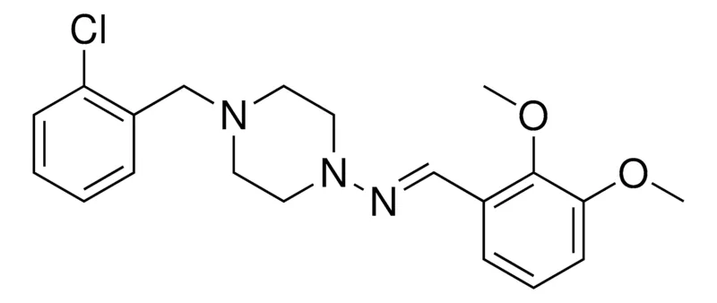 Sigma-Aldrich (4-(2-CHLORO-BENZYL)-PIPERAZIN-1-YL)-(2,3-DIMETHOXY-BENZYLIDENE)-AMINE,AldrichCPR
