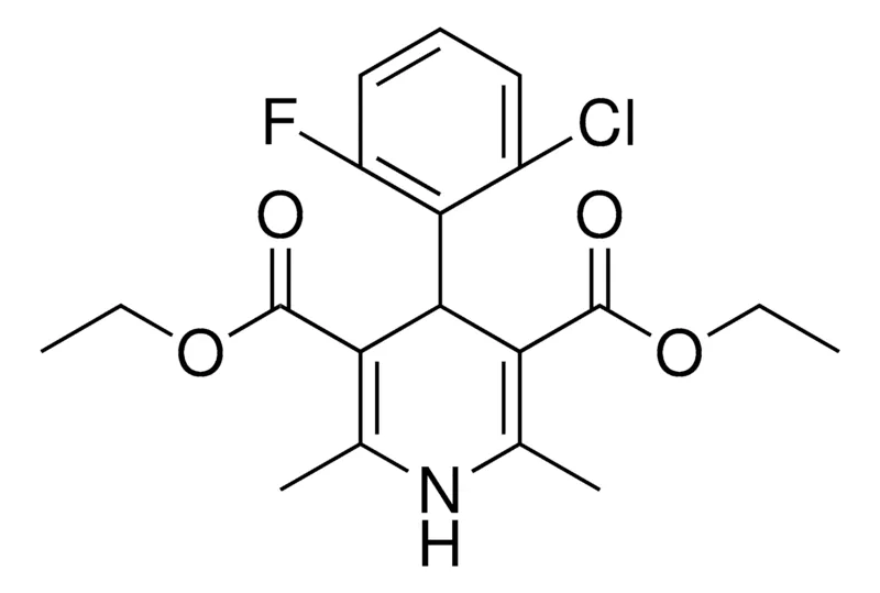 Sigma-Aldrich 4-(2-CL-6-F-PH)-2,6-DIMETHYL-1,4-2H-PYRIDINE-3,5-DICARBOXYLIC ACID DIETHYL ESTER,AldrichCPR