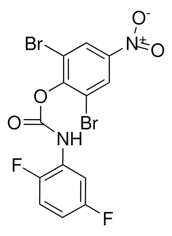 Sigma-Aldrich 2,6-DIBROMO-4-NITROPHENYL N-(2,5-DIFLUOROPHENYL)CARBAMATE,AldrichCPR