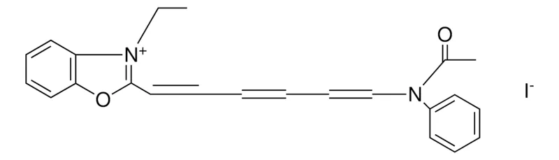 Sigma-Aldrich 2-(6-(ACETYL-PHENYL-AMINO)-HEXA-1,3,5-TRIENYL)-3-ETHYL-BENZOOXAZOL-3-IUM, IODIDE,AldrichCPR