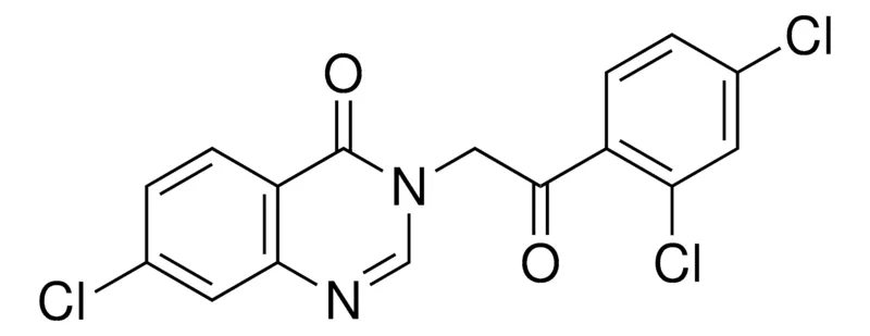 Sigma-Aldrich 7-CHLORO-3-(2-(2,4-DICHLOROPHENYL)-2-OXOETHYL)-4(3H)-QUINAZOLINONE,AldrichCPR