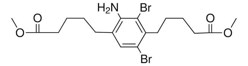 Sigma-Aldrich 5-(2-AMINO-3,5-DIBROMO-4-(4-METHOXYCARBONYL-BU)-PH)-PENTANOIC ACID METHYL ESTER,AldrichCPR