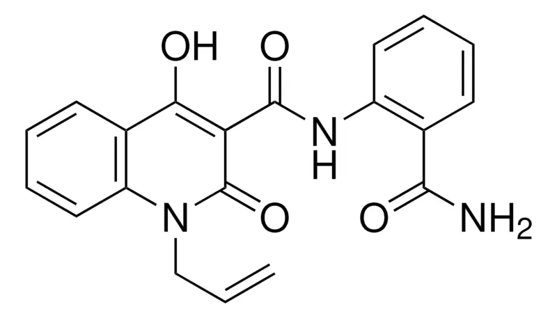 Sigma-Aldrich 1-ALLYL-4-HO-2-OXO-1,2-2H-QUINOLINE-3-CARBOXYLIC ACID (2-CARBAMOYL-PHENYL)-AMIDE,AldrichCPR