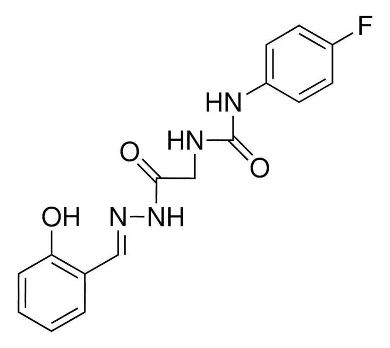 Sigma-Aldrich 2-(3-(4-FLUOROPHENYL)UREIDO)ACETIC (2-HYDROXYBENZYLIDENE)HYDRAZIDE,AldrichCPR