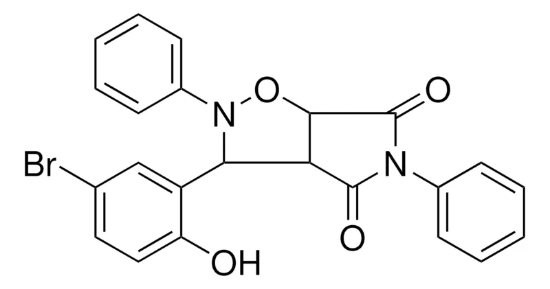Sigma-Aldrich 3-(5-BR-2-HO-PHENYL)-2,5-DIPHENYL-TETRAHYDRO-PYRROLO(3,4-D)ISOXAZOLE-4,6-DIONE,AldrichCPR