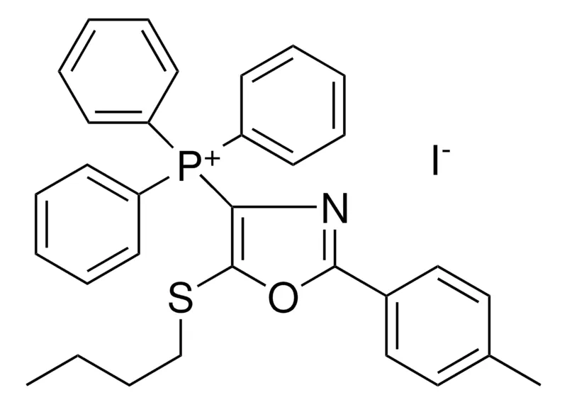 Sigma-Aldrich (5-BUTYLSULFANYL-2-P-TOLYL-OXAZOL-4-YL)-TRIPHENYL-PHOSPHONIUM, IODIDE,AldrichCPR