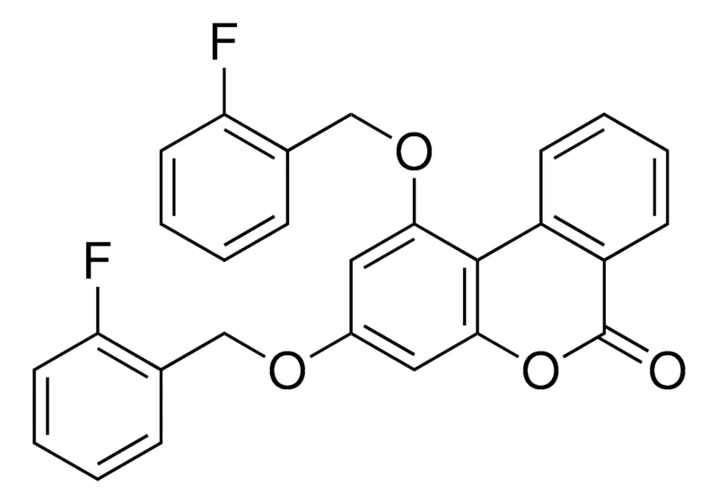 Sigma-Aldrich 1,3-BIS-(2-FLUORO-BENZYLOXY)-BENZO(C)CHROMEN-6-ONE，AldrichCPR
