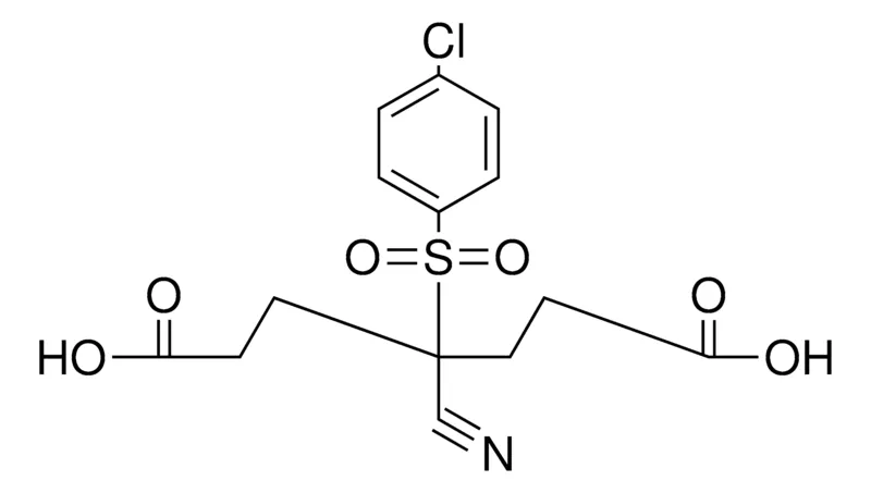 Sigma-Aldrich 4-(4-CHLORO-BENZENESULFONYL)-4-CYANO-HEPTANEDIOIC ACID,AldrichCPR