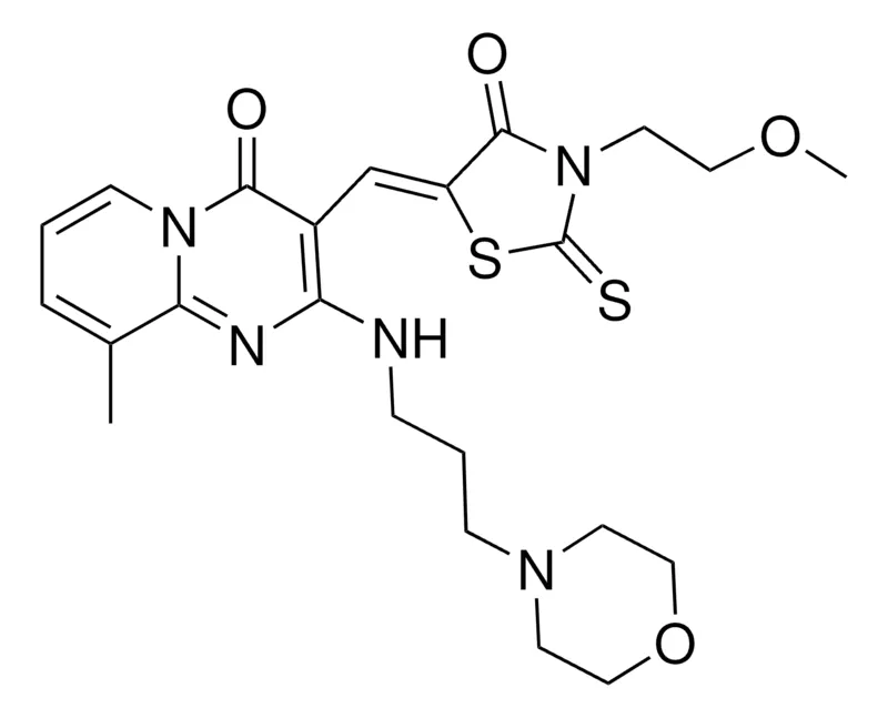 Sigma-Aldrich 3-{(Z)-[3-(2-METHOXYETHYL)-4-OXO-2-THIOXO-1,3-THIAZOLIDIN-5-YLIDENE]METHYL}-9-METHYL-2-{[3-(4-MORPHOLINYL)PROPYL]AMINO}-4H-PYRIDO[1,2-A]PYRIMIDIN-4-ONE，AldrichCPR