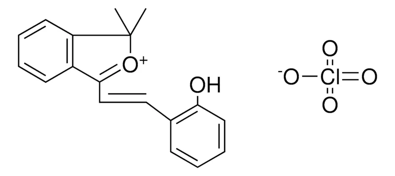 Sigma-Aldrich 3-(2-(2-HYDROXY-PHENYL)-VINYL)-1,1-DIMETHYL-1H-ISOBENZOFURANYLIUM, PERCHLORATE,AldrichCPR