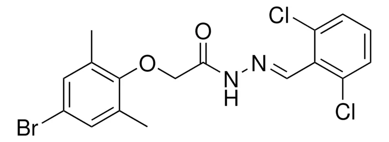 Sigma-Aldrich 2-(4-BR-2,6-DIMETHYL-PHENOXY)-ACETIC ACID (2,6-DICHLORO-BENZYLIDENE)-HYDRAZIDE，AldrichCPR