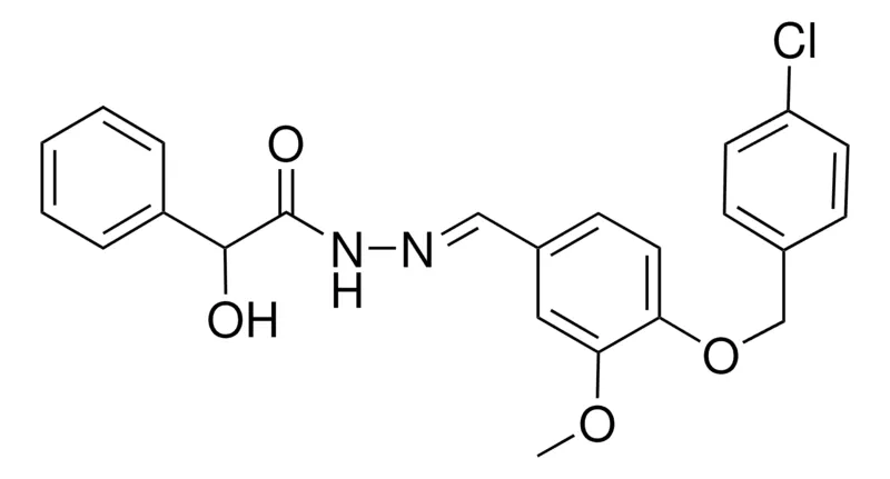 Sigma-Aldrich N'-(4-((4-CHLOROBENZYL)OXY)-3-METHOXYBENZYLIDENE)-2-HO-2-PHENYLACETOHYDRAZIDE,AldrichCPR