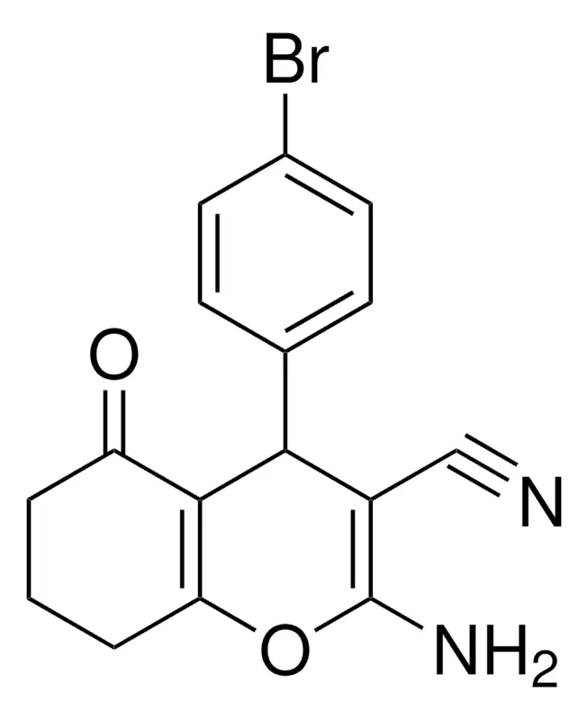 Sigma-Aldrich 2-AMINO-4-(4-BROMO-PHENYL)-5-OXO-5,6,7,8-TETRAHYDRO-4H-CHROMENE-3-CARBONITRILE，AldrichCPR